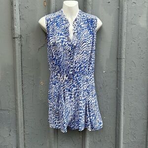 Saloni Silk Jumpsuit, size 2